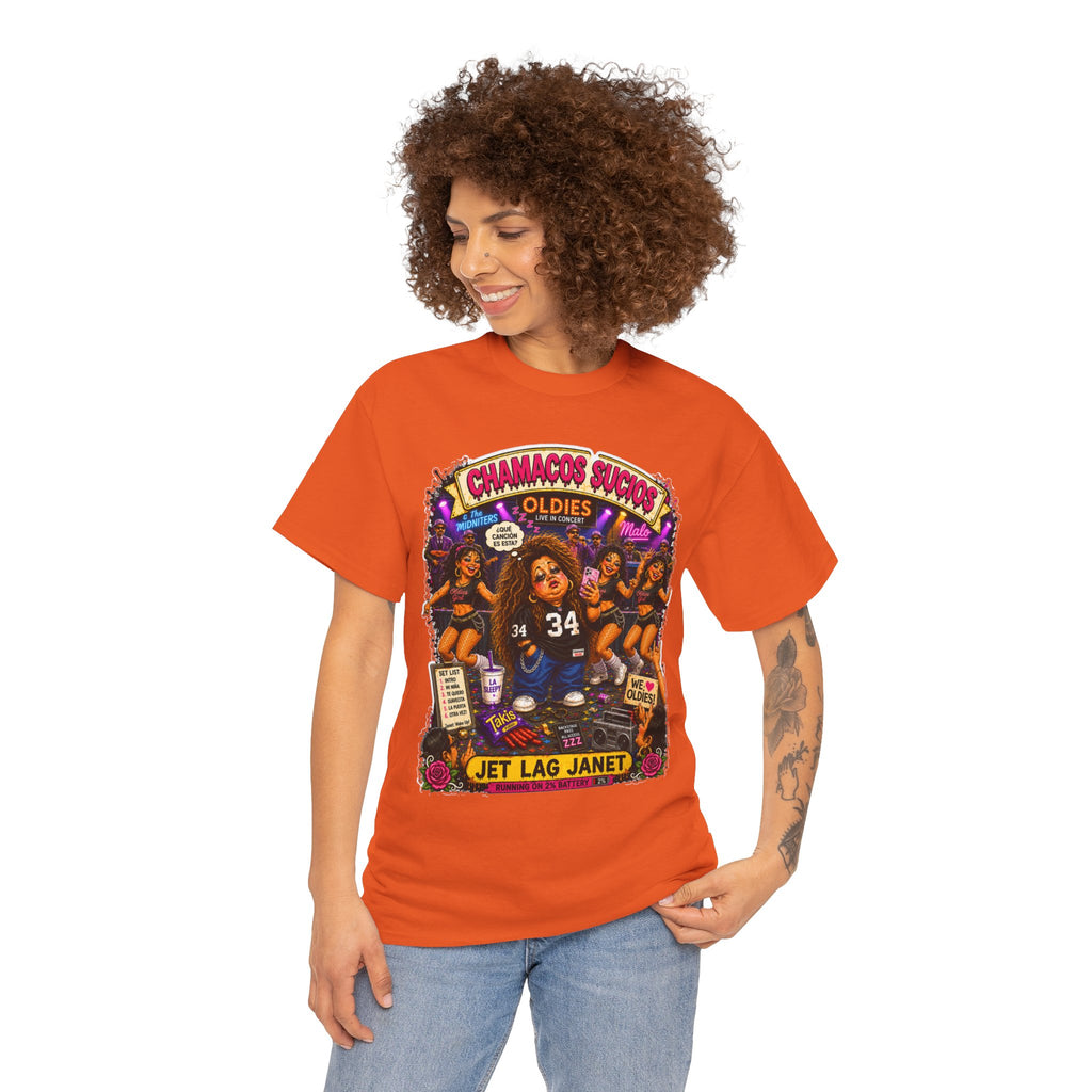 Jet Lag Janet™ | Chamacos Sucios Apparel Edition