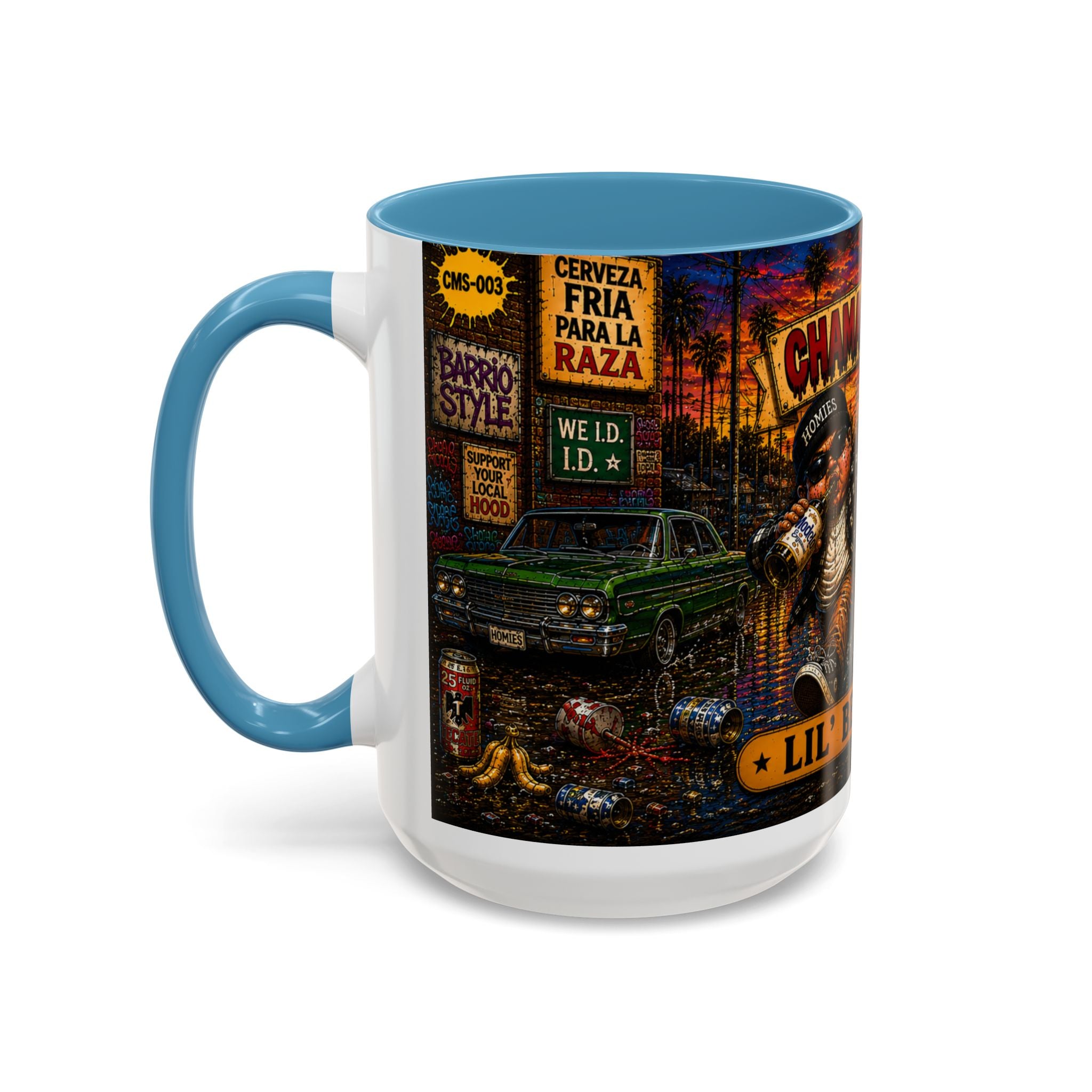 Lil’ Beer Runner | Accent Coffee Mug (11oz & 15oz)