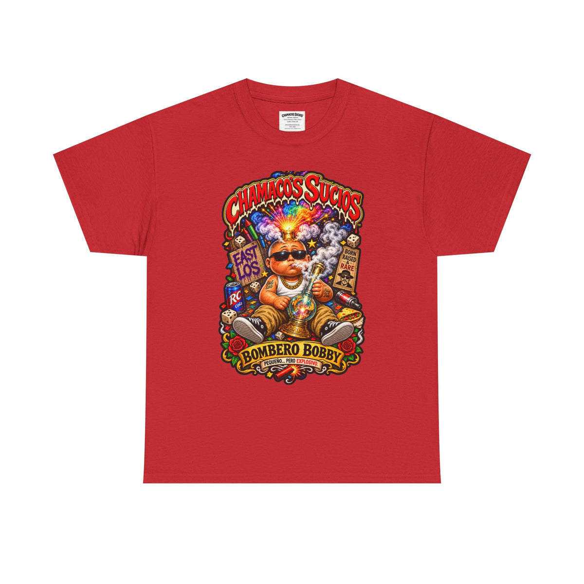 Bombero Bobby™ – Chamacos Sucios™ Apparel Edition