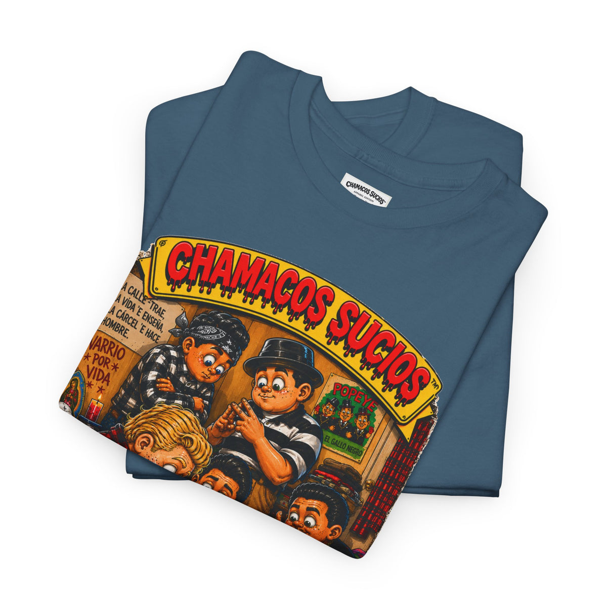 Borrego Blanco™ | Chamacos Sucios Apparel Edition
