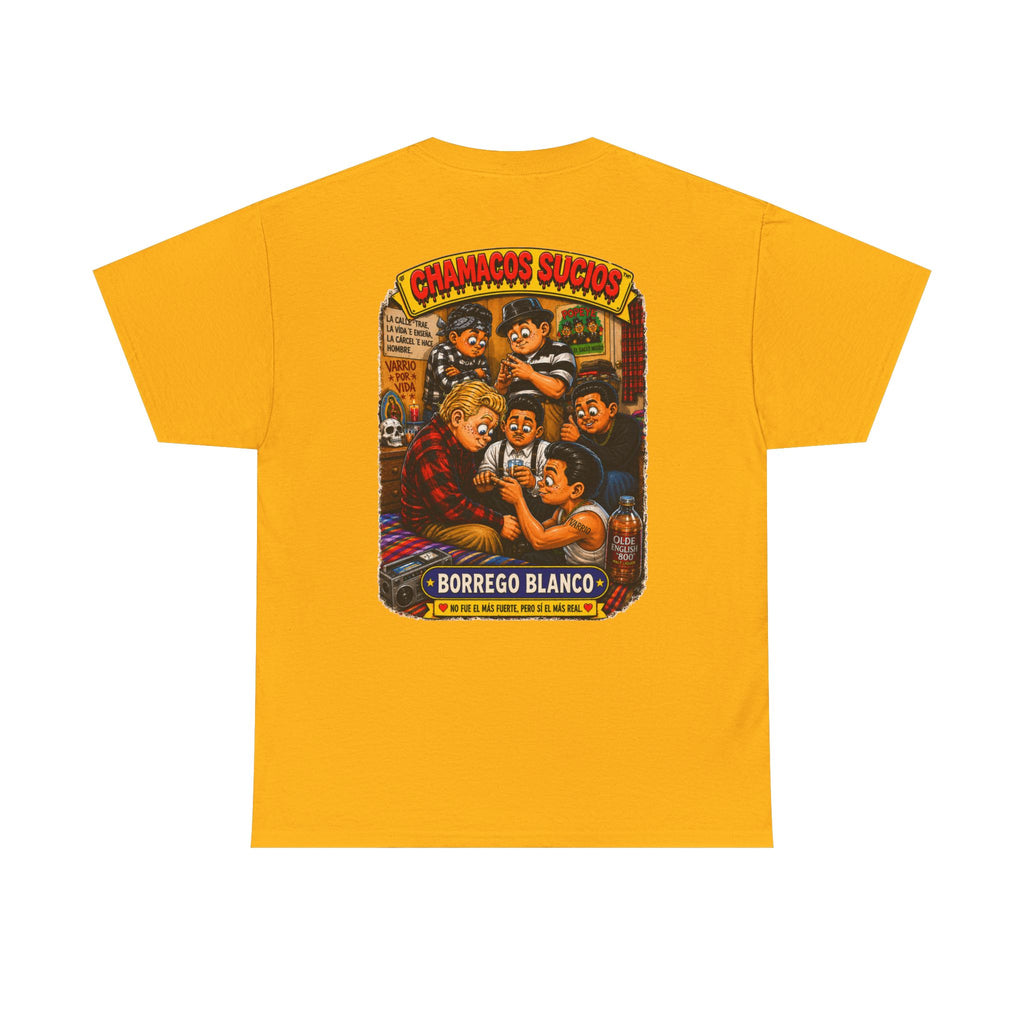 Borrego Blanco™ | Chamacos Sucios Apparel Edition