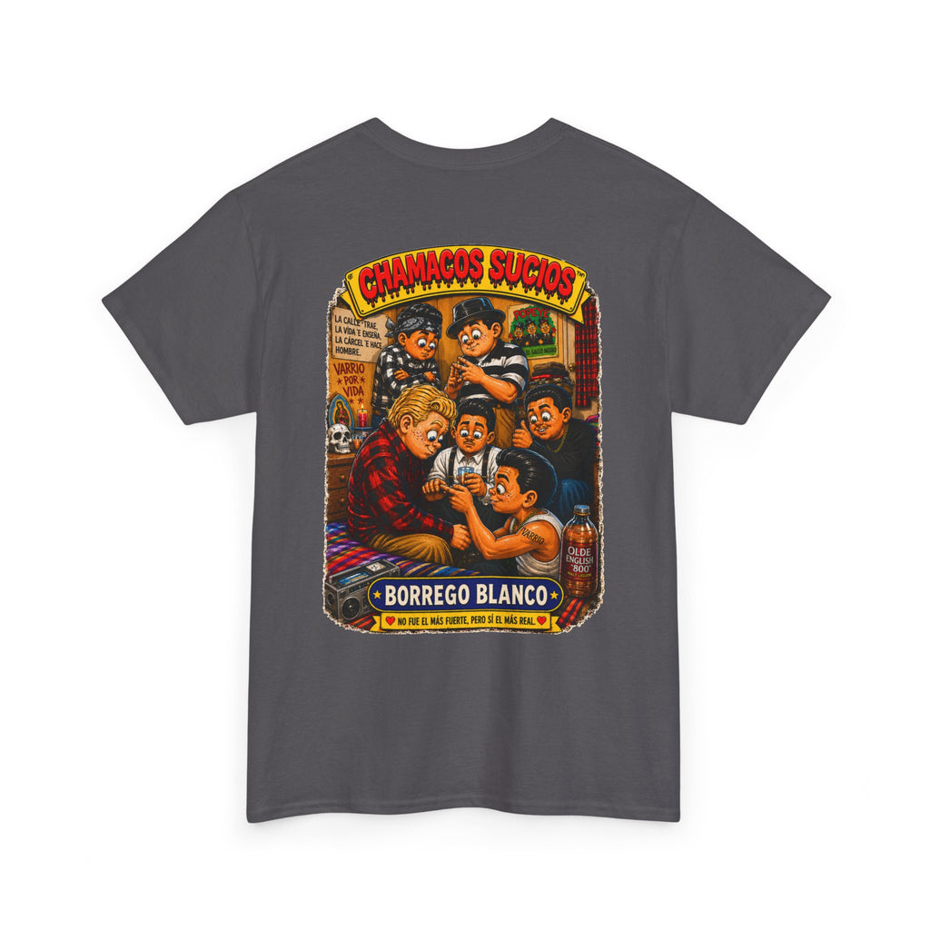 Borrego Blanco™ | Chamacos Sucios Apparel Edition