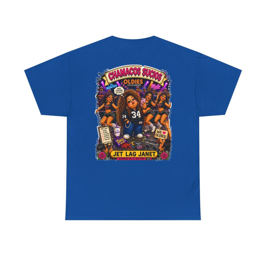 Jet Lag Janet™ | Chamacos Sucios Apparel Edition