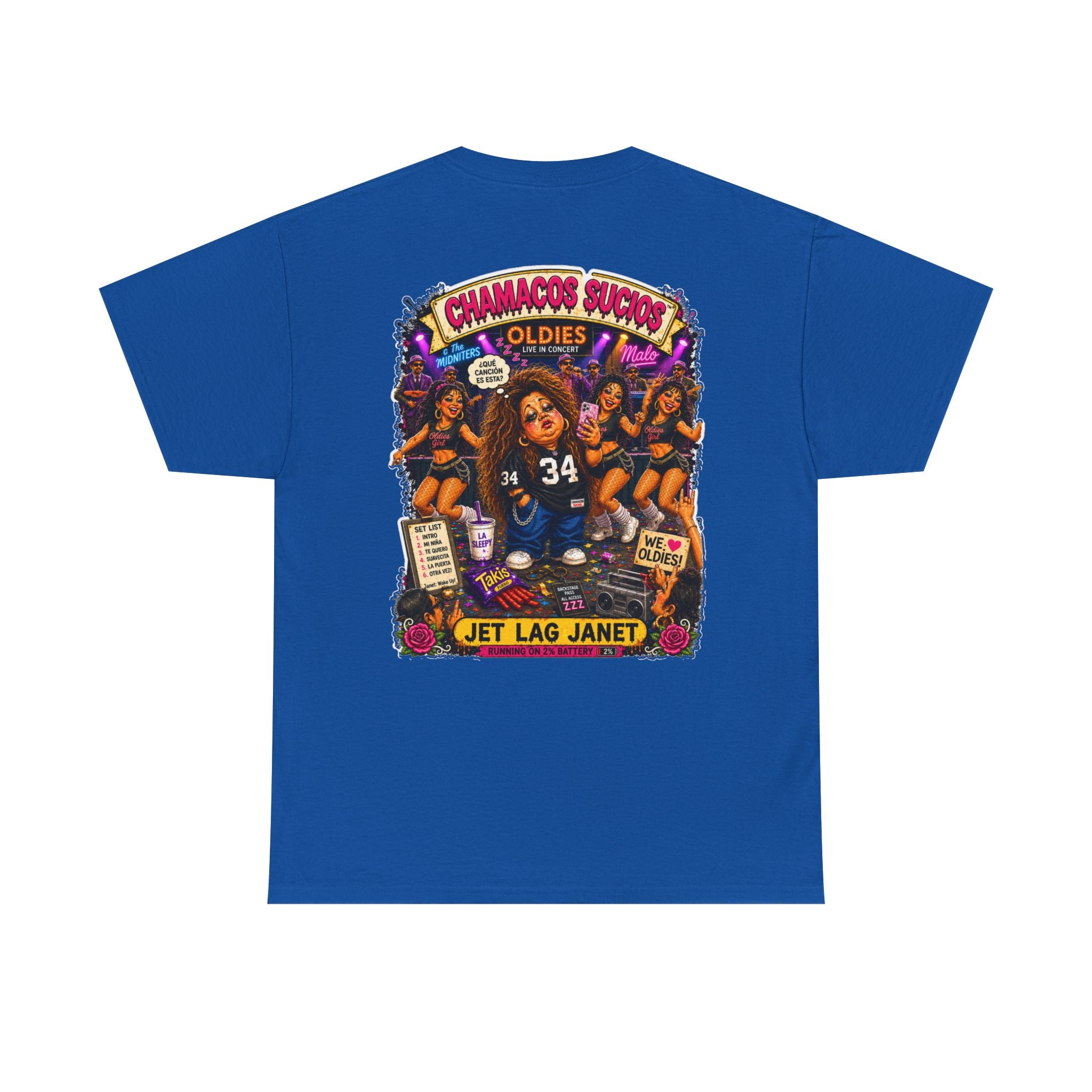 Jet Lag Janet™ | Chamacos Sucios Apparel Edition