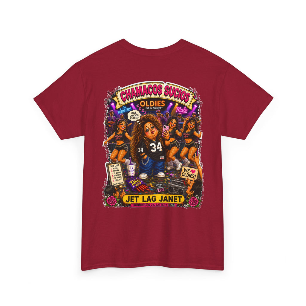 Jet Lag Janet™ | Chamacos Sucios Apparel Edition