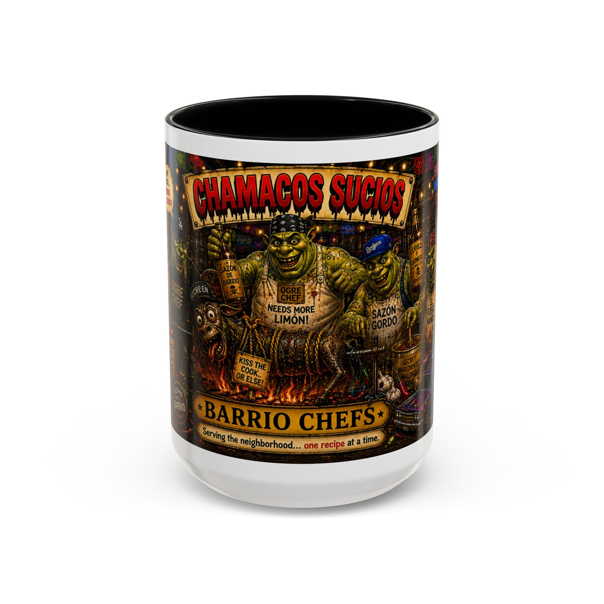 Barrio Chefs – Chamacos Sucios 11oz & 15oz Coffee Mug