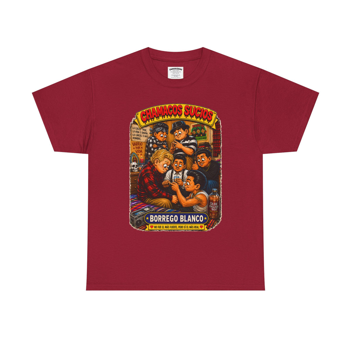 Borrego Blanco™ | Chamacos Sucios Apparel Edition