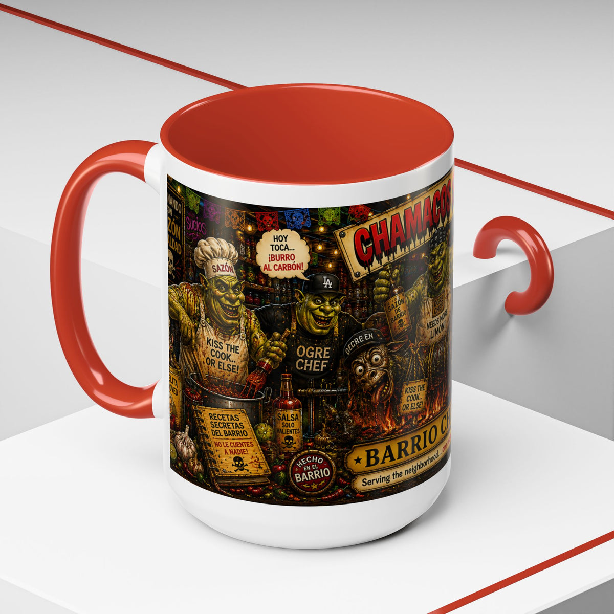 Barrio Chefs – Chamacos Sucios 11oz & 15oz Coffee Mug