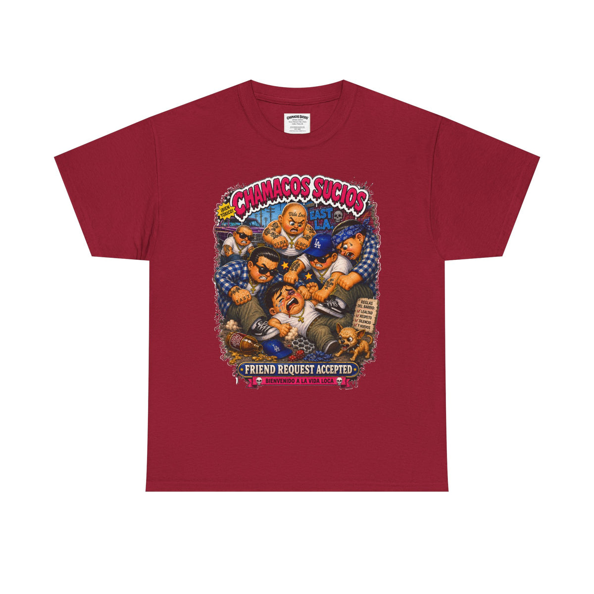 Friend Request Accepted™ | Chamacos Sucios Apparel Edition