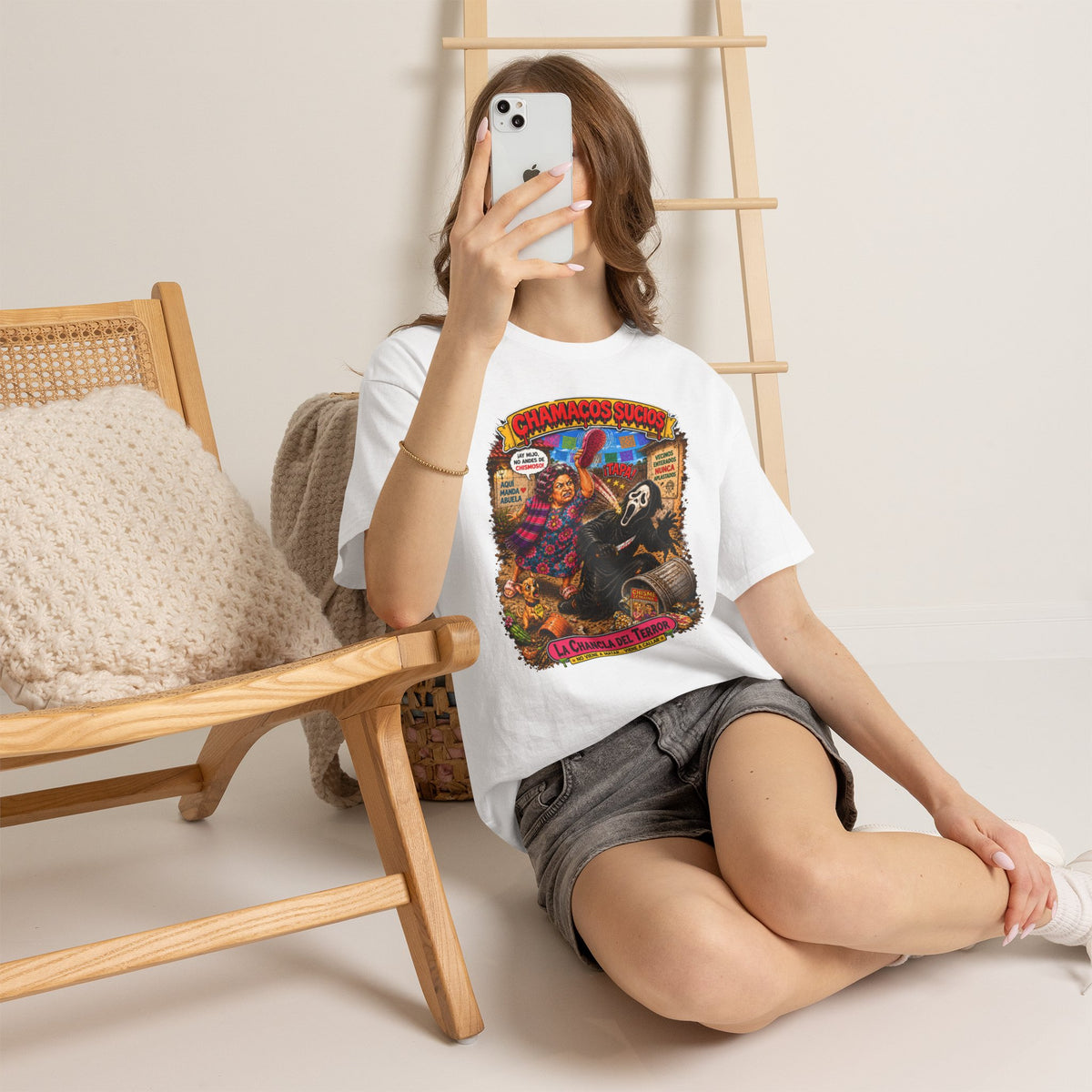 La Chancla del Terror™ | Chamacos Sucios Apparel Edition