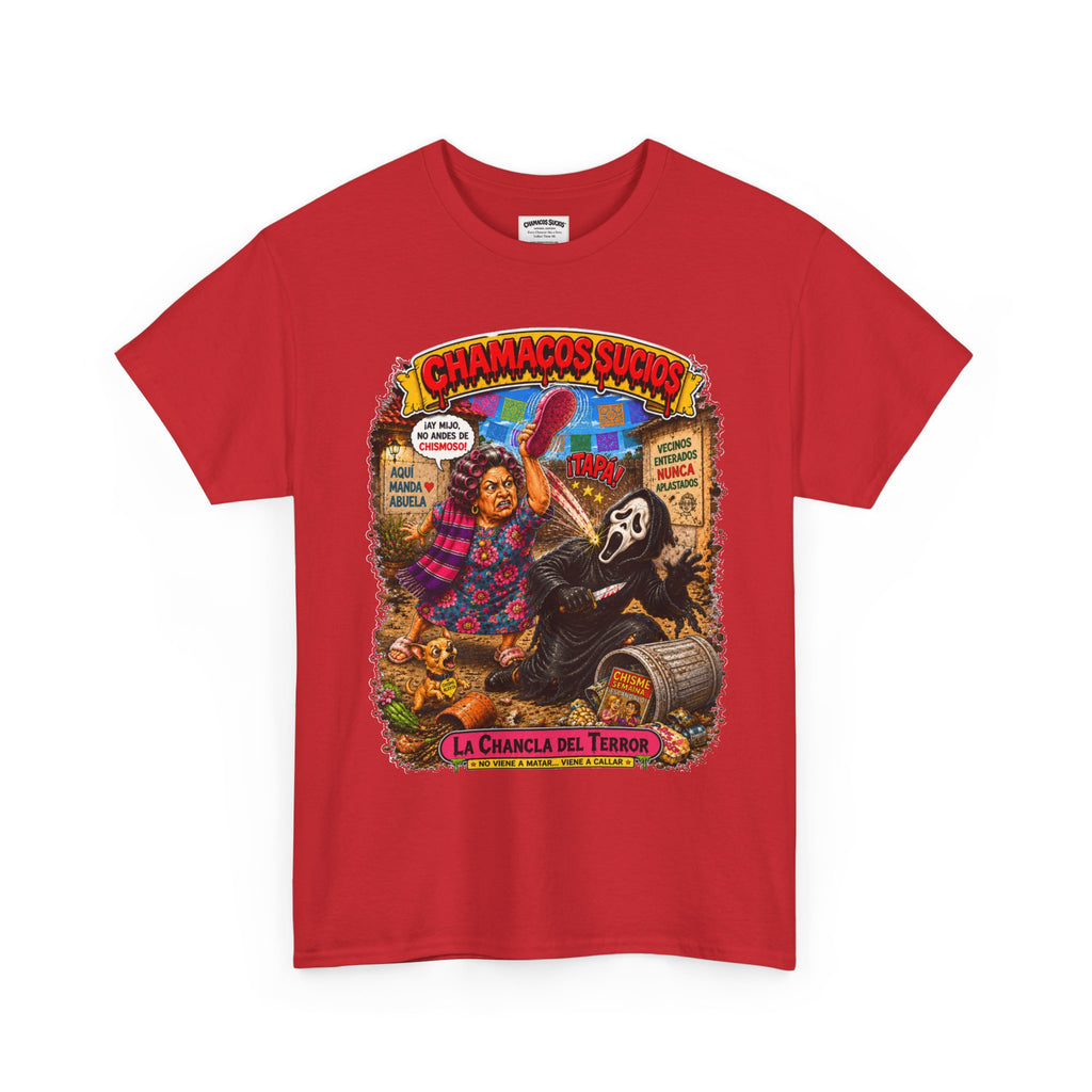La Chancla del Terror™ | Chamacos Sucios Apparel Edition