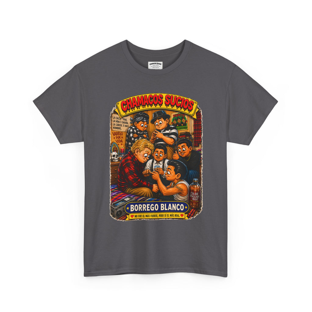 Borrego Blanco™ | Chamacos Sucios Apparel Edition