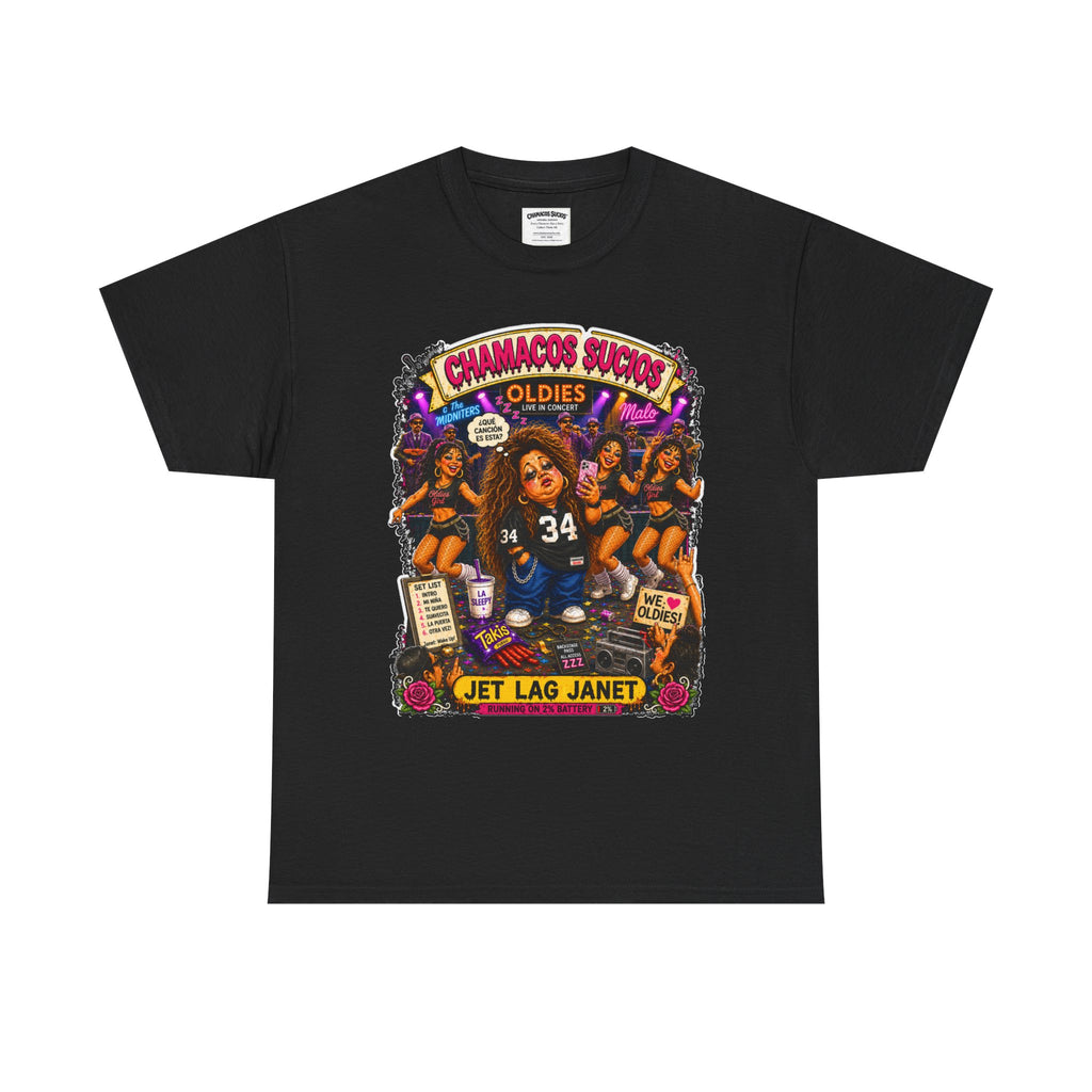 Jet Lag Janet™ | Chamacos Sucios Apparel Edition