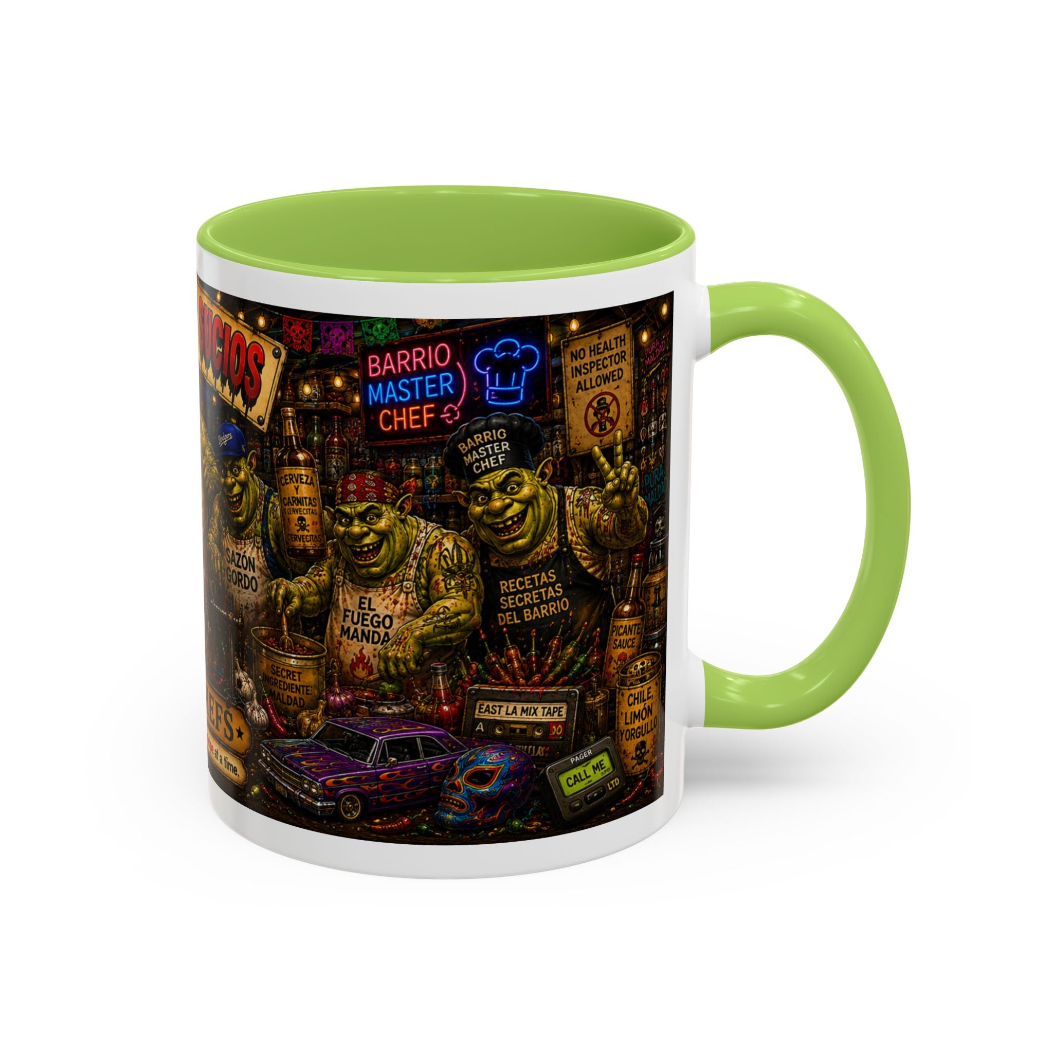 Barrio Chefs – Chamacos Sucios 11oz & 15oz Coffee Mug