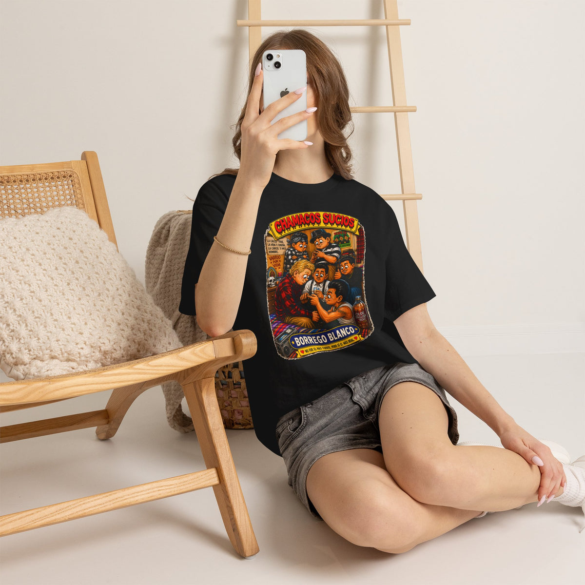 Borrego Blanco™ | Chamacos Sucios Apparel Edition
