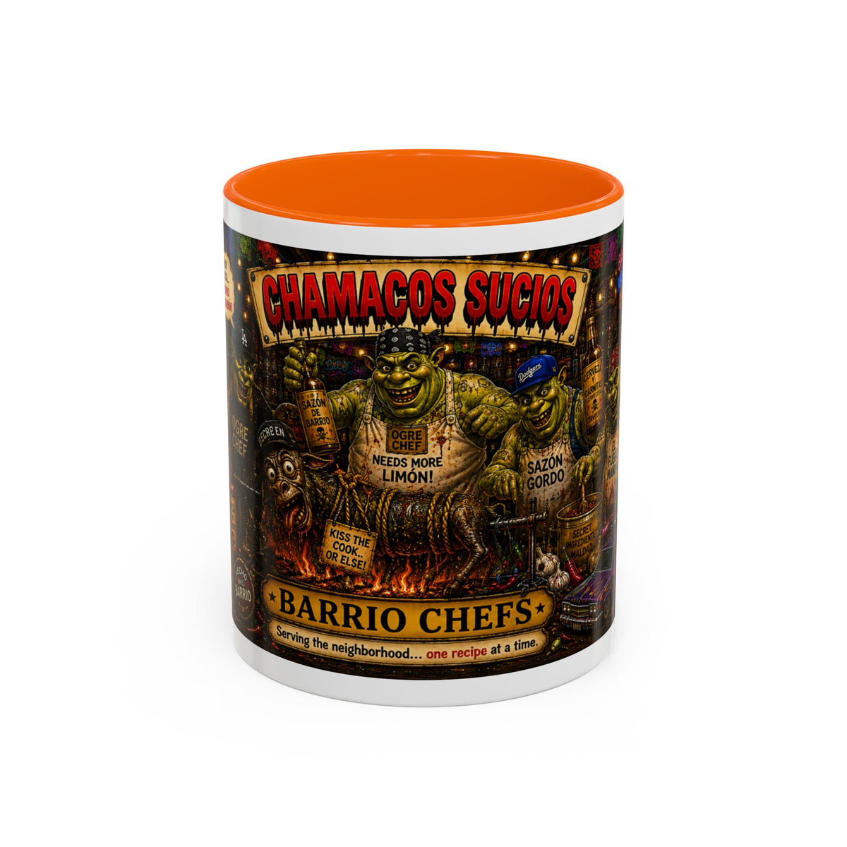 Barrio Chefs – Chamacos Sucios 11oz & 15oz Coffee Mug