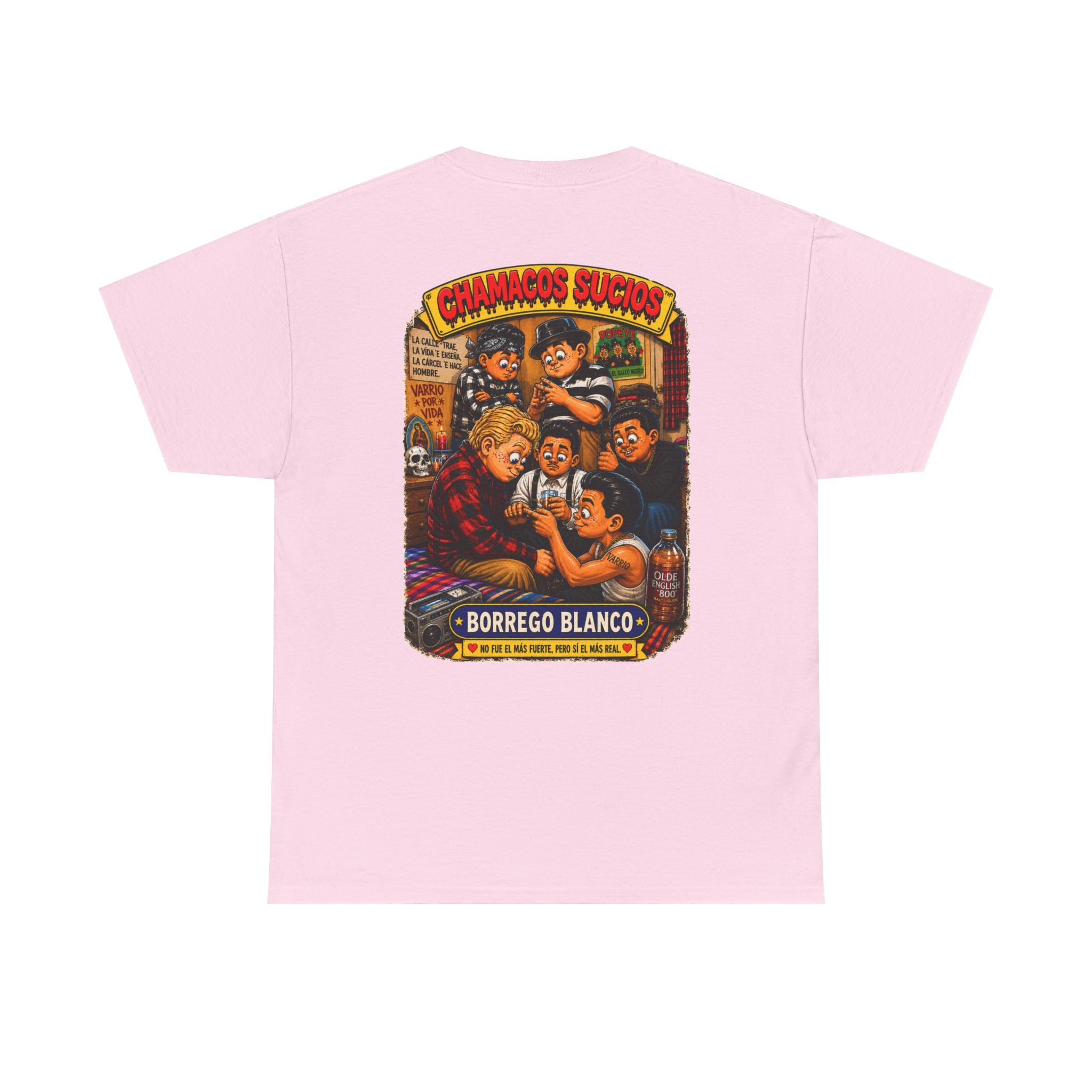 Borrego Blanco™ | Chamacos Sucios Apparel Edition