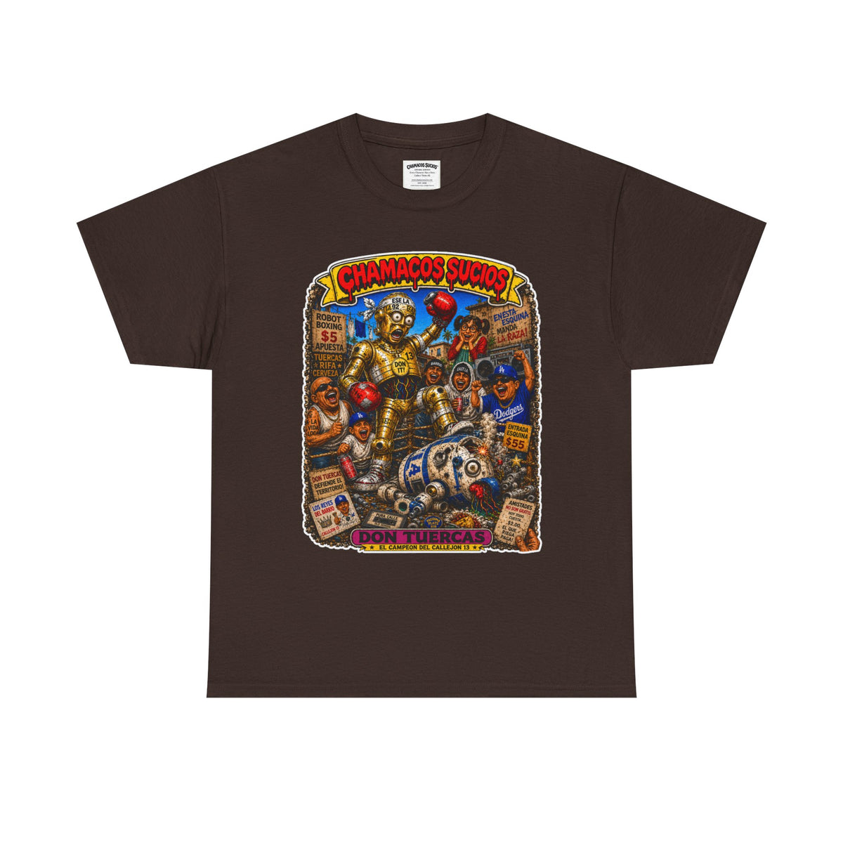 Don Tuercas™ | Chamacos Sucios Apparel Edition