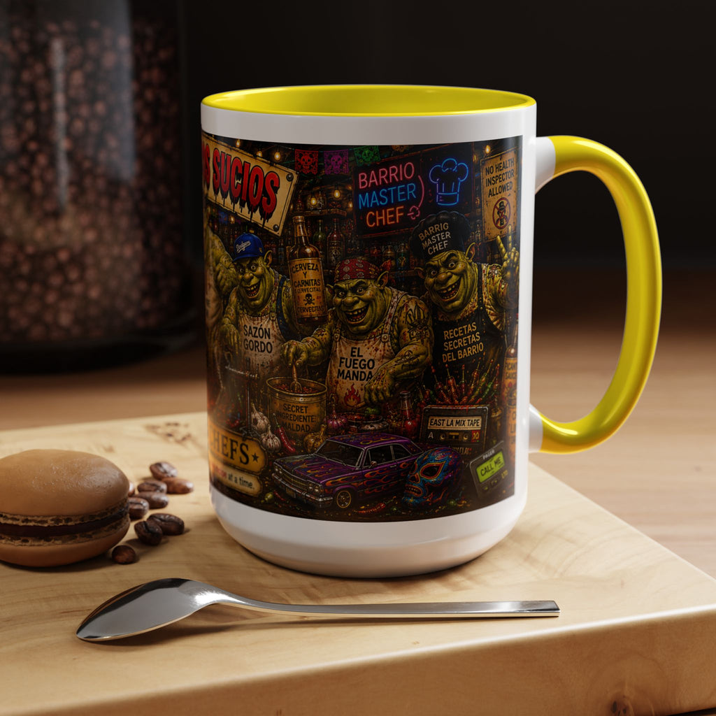 Barrio Chefs – Chamacos Sucios 11oz & 15oz Coffee Mug