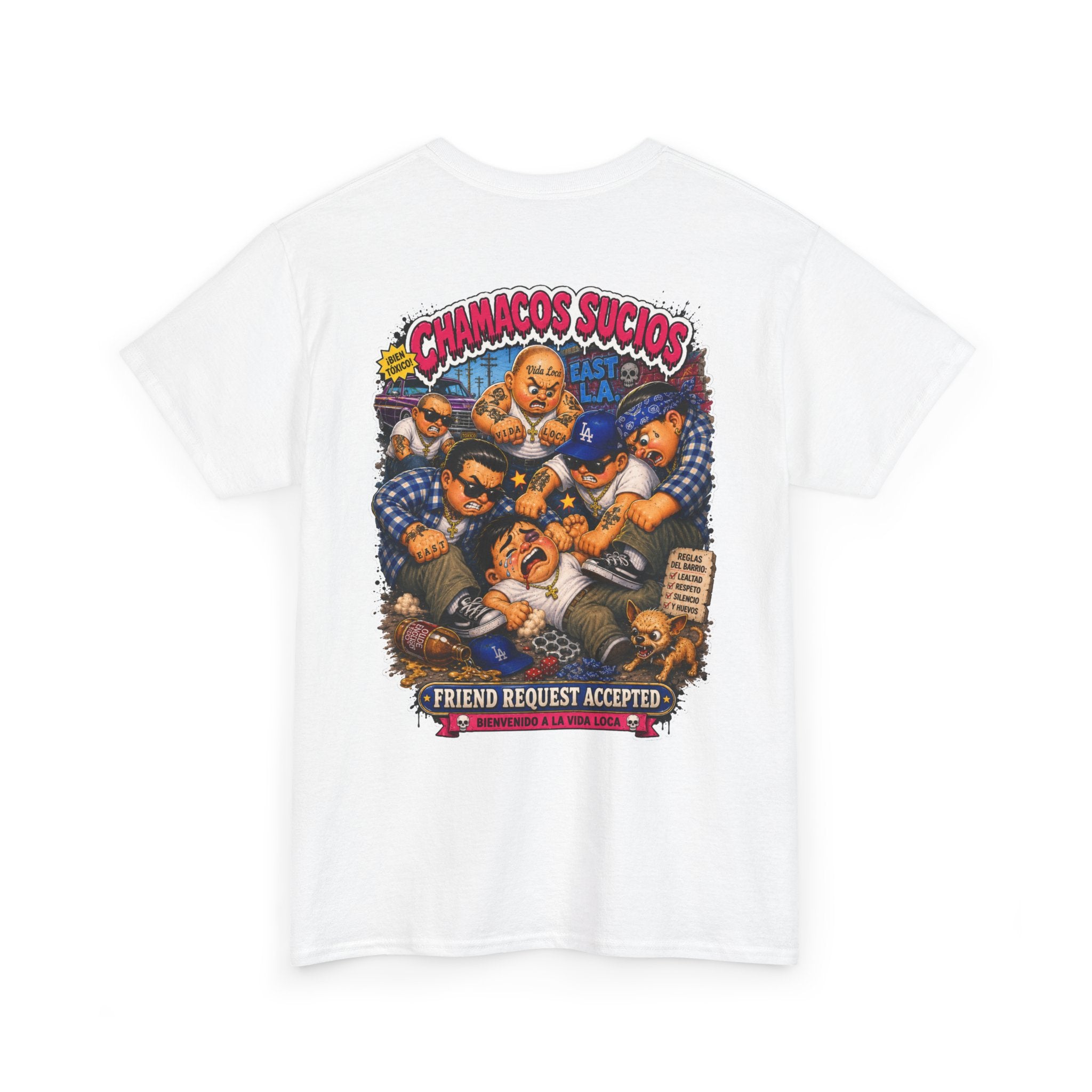 Friend Request Accepted™ | Chamacos Sucios Apparel Edition