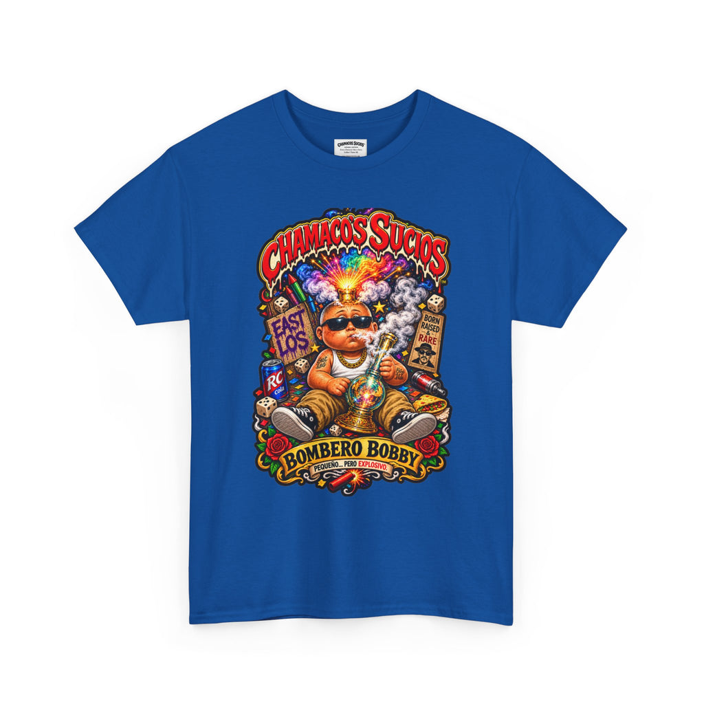 Bombero Bobby™ – Chamacos Sucios™ Apparel Edition