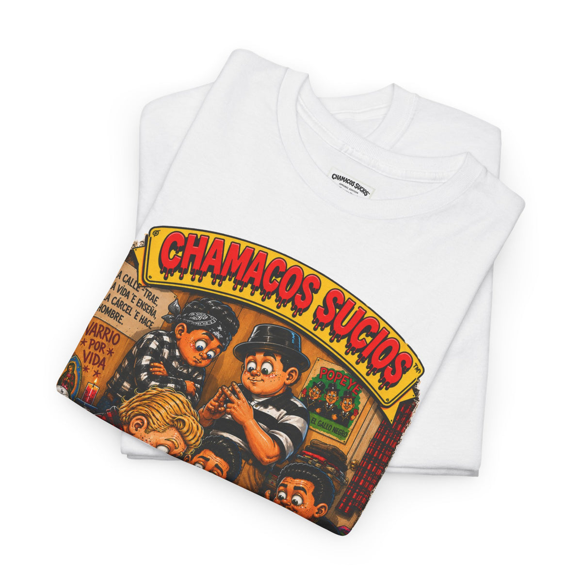 Borrego Blanco™ | Chamacos Sucios Apparel Edition