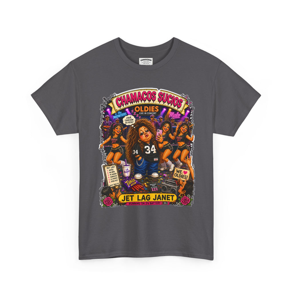 Jet Lag Janet™ | Chamacos Sucios Apparel Edition