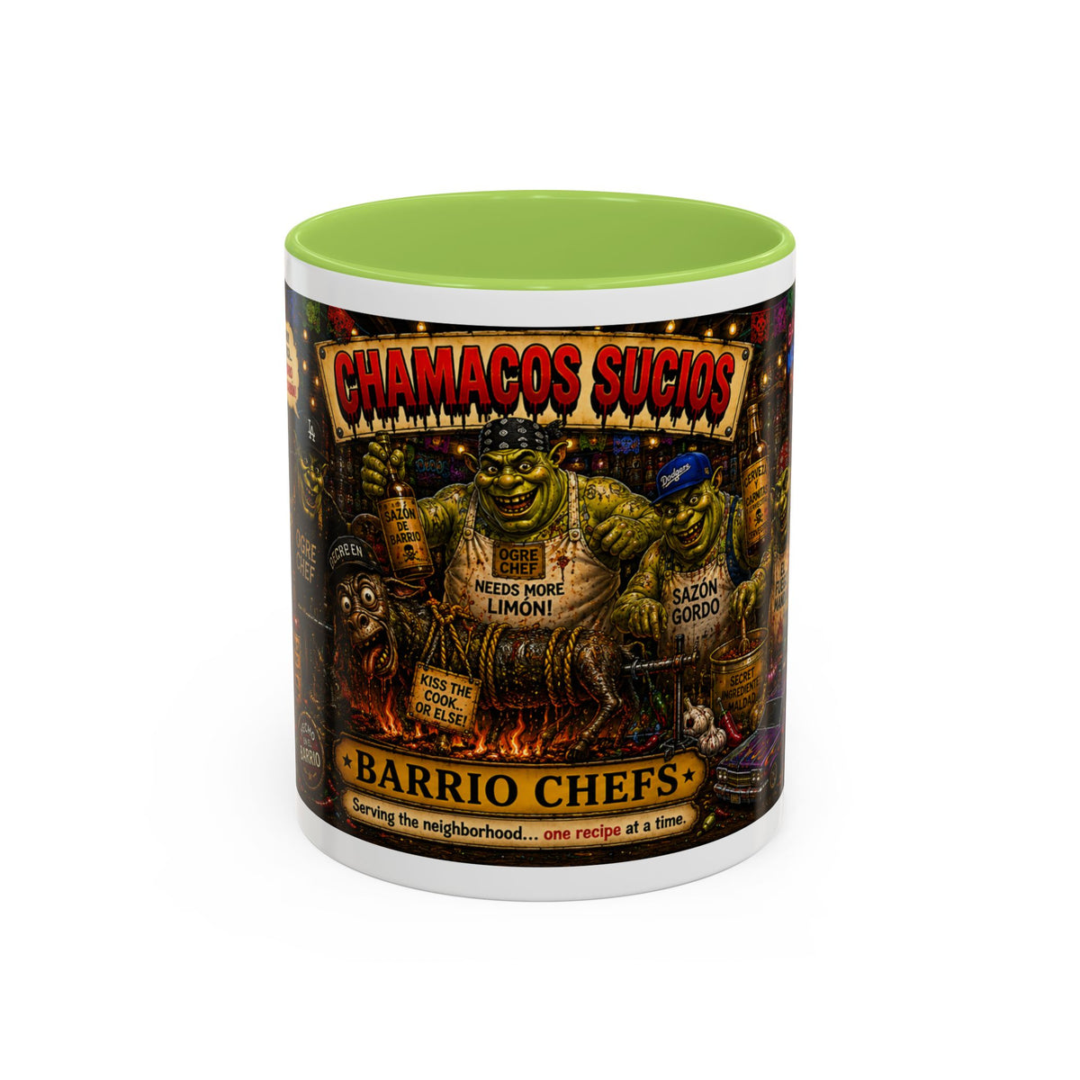 Barrio Chefs – Chamacos Sucios 11oz & 15oz Coffee Mug