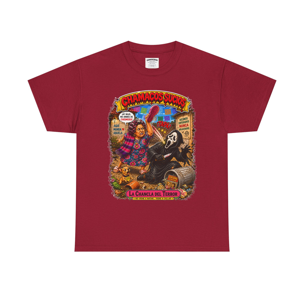 La Chancla del Terror™ | Chamacos Sucios Apparel Edition