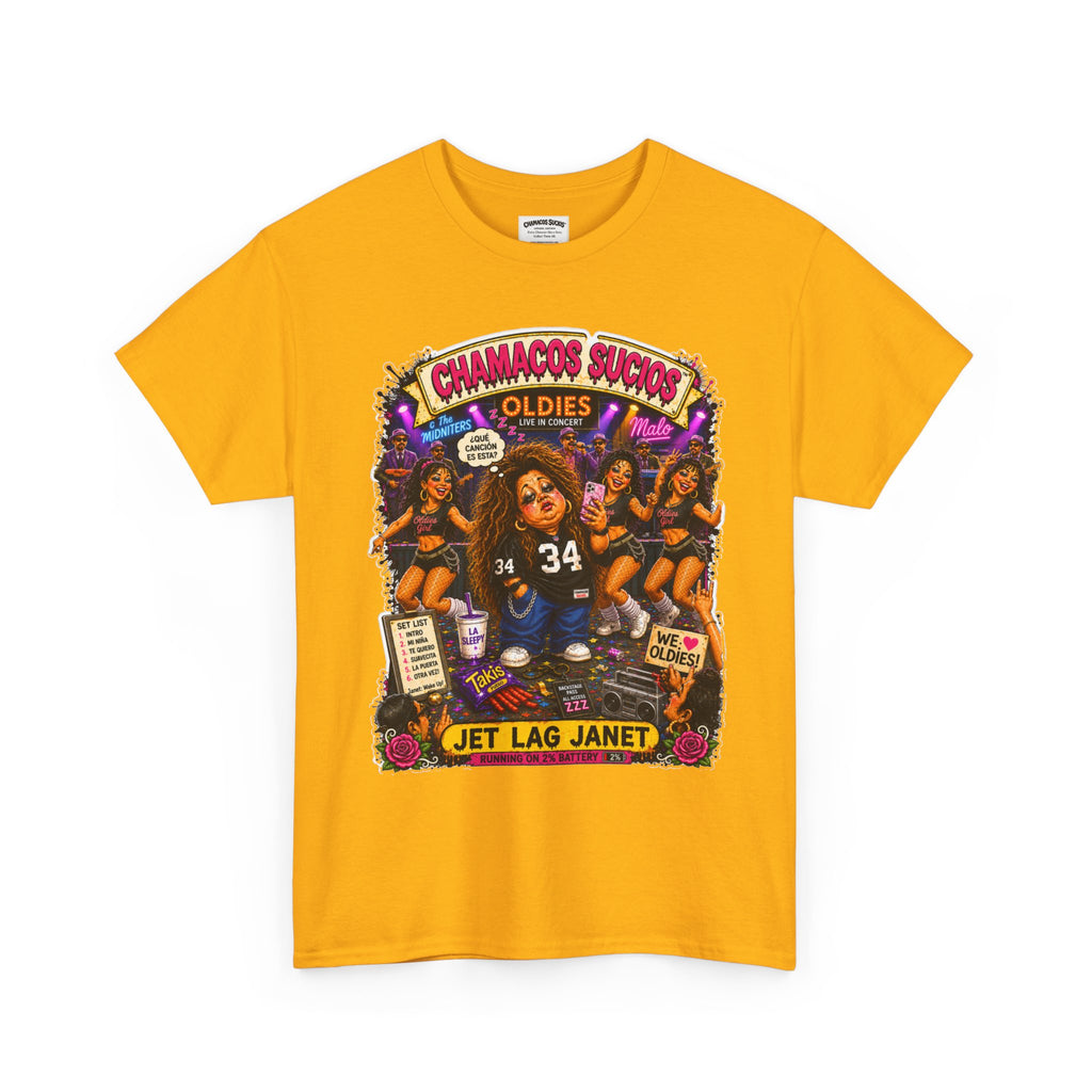 Jet Lag Janet™ | Chamacos Sucios Apparel Edition