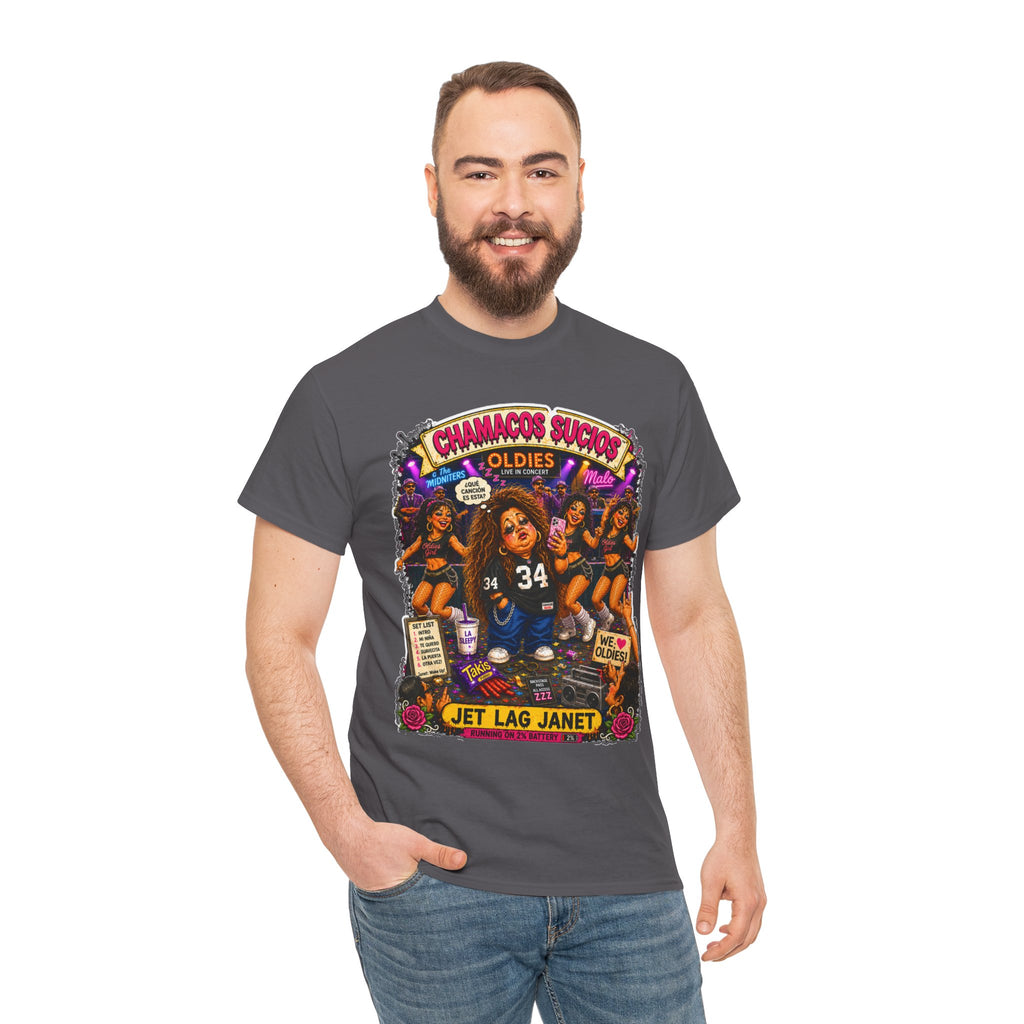 Jet Lag Janet™ | Chamacos Sucios Apparel Edition