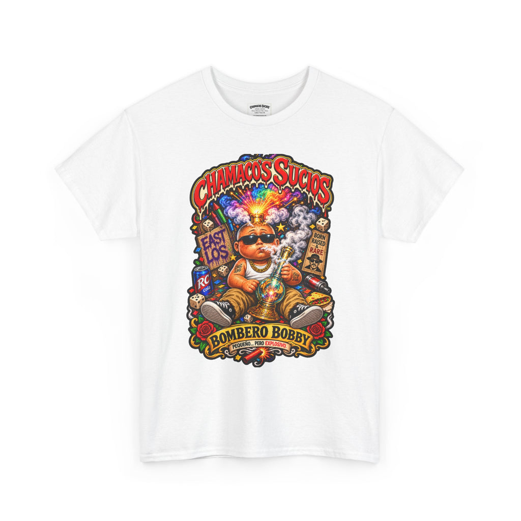 Bombero Bobby™ – Chamacos Sucios™ Apparel Edition