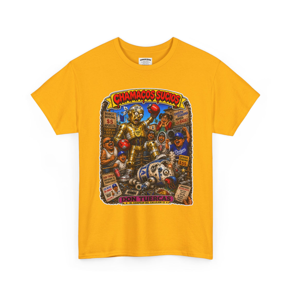 Don Tuercas™ | Chamacos Sucios Apparel Edition