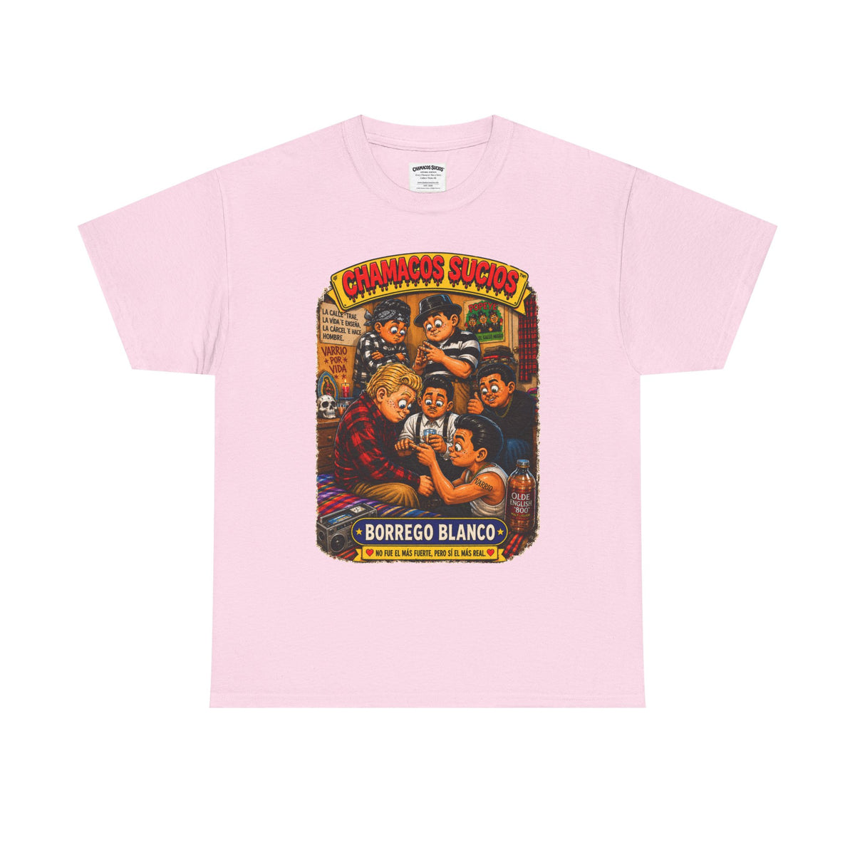 Borrego Blanco™ | Chamacos Sucios Apparel Edition