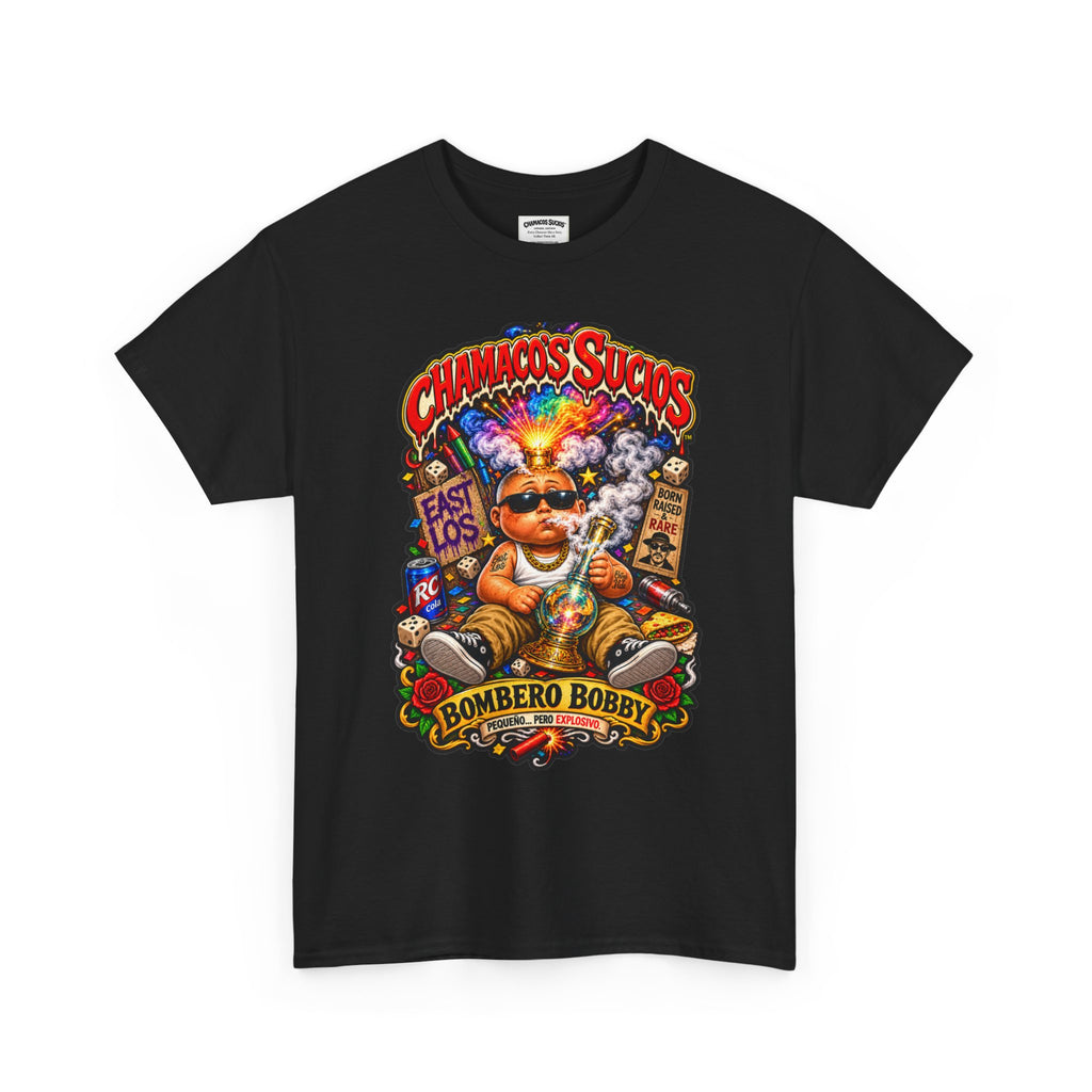 Bombero Bobby™ – Chamacos Sucios™ Apparel Edition