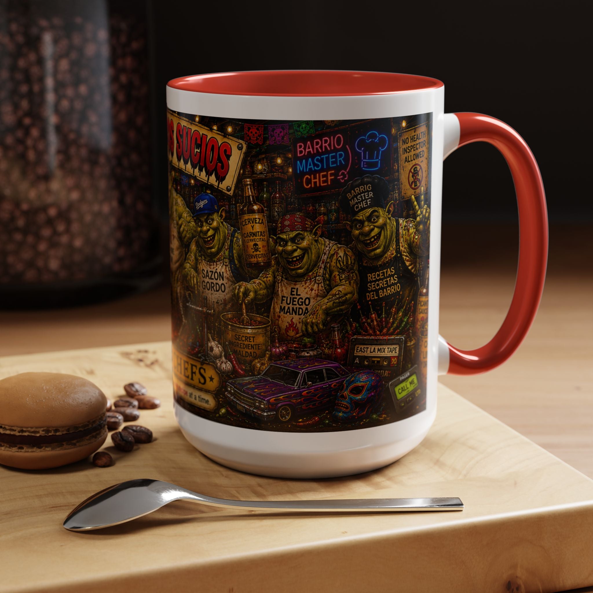 Barrio Chefs – Chamacos Sucios 11oz & 15oz Coffee Mug