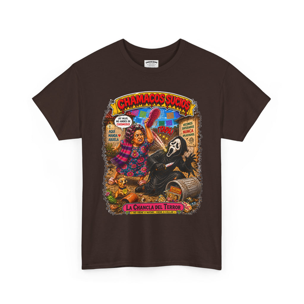 La Chancla del Terror™ | Chamacos Sucios Apparel Edition