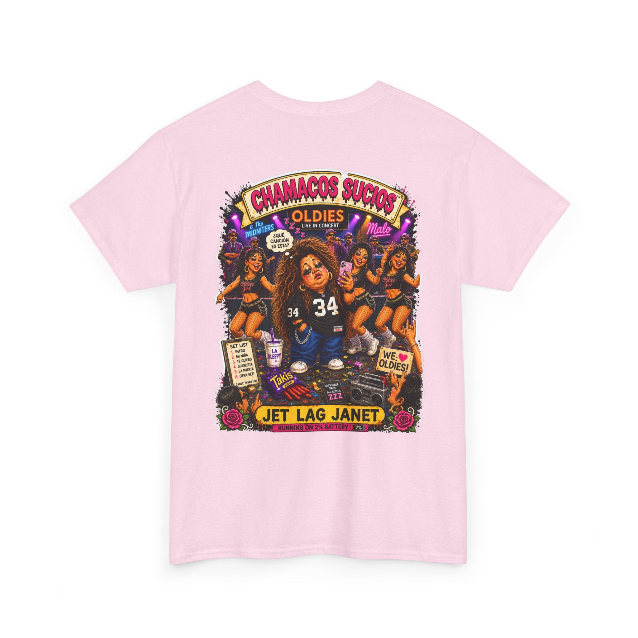 Jet Lag Janet™ | Chamacos Sucios Apparel Edition