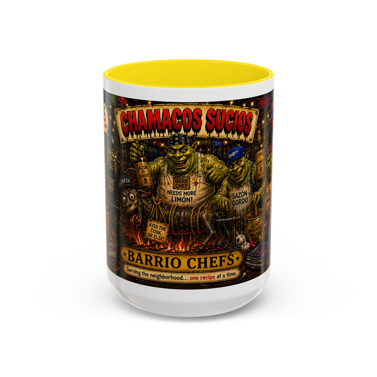 Barrio Chefs – Chamacos Sucios 11oz & 15oz Coffee Mug