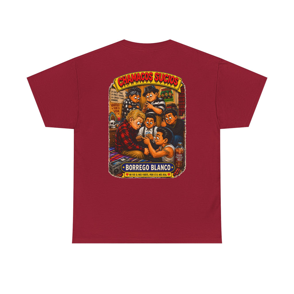 Borrego Blanco™ | Chamacos Sucios Apparel Edition
