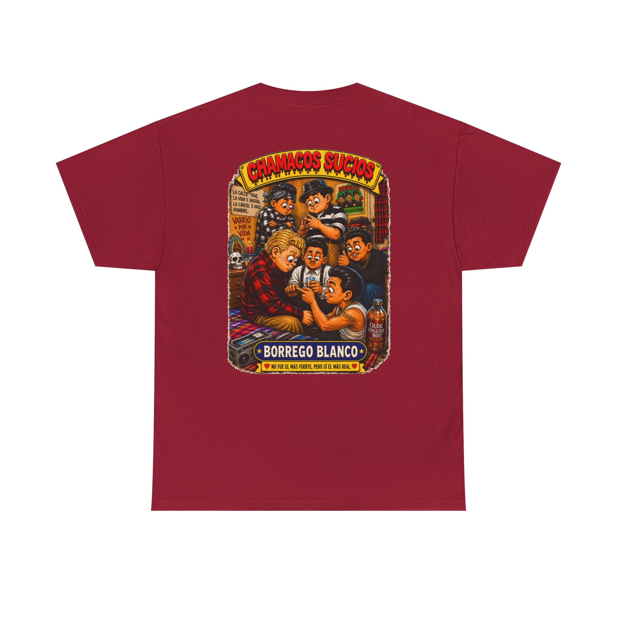 Borrego Blanco™ | Chamacos Sucios Apparel Edition