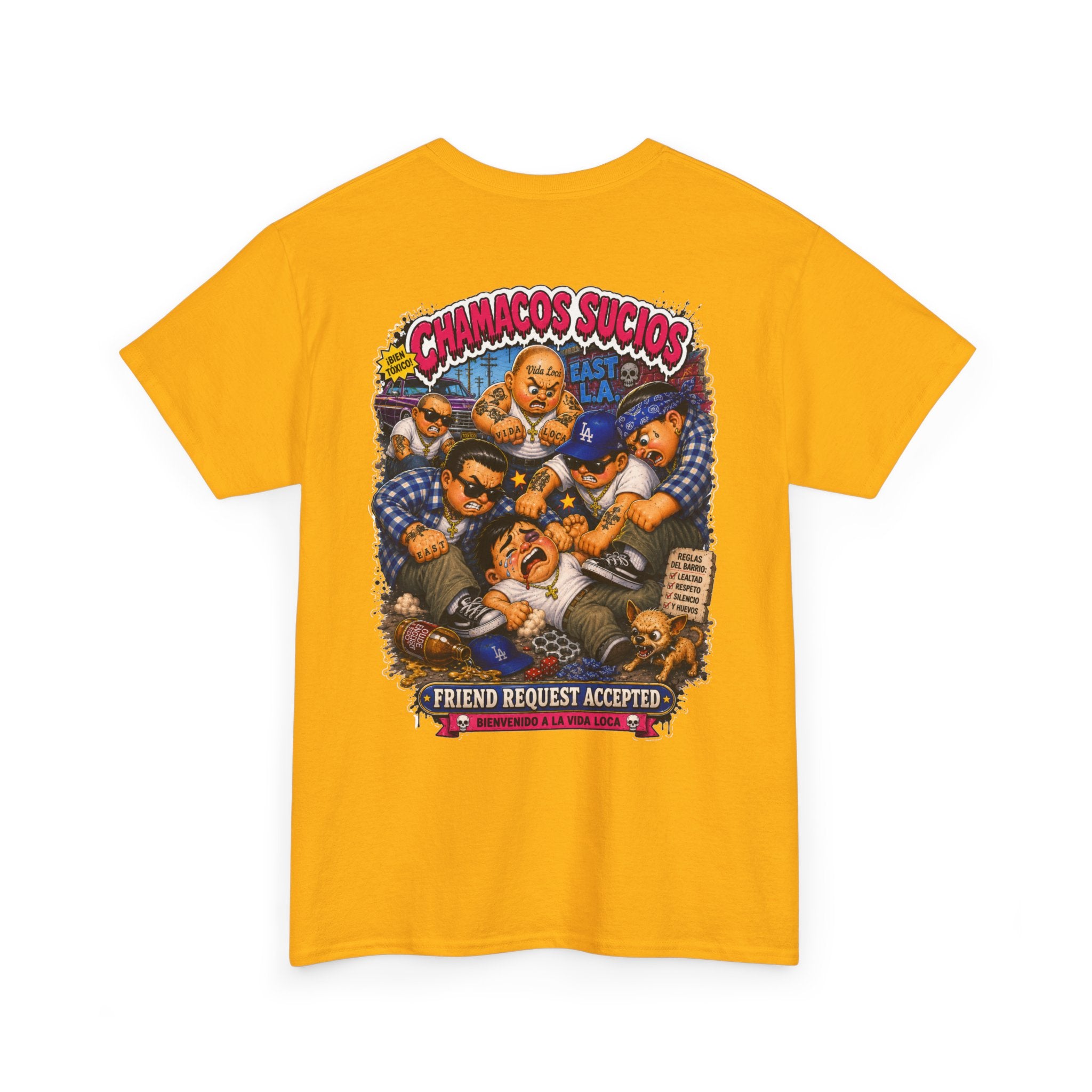 Friend Request Accepted™ | Chamacos Sucios Apparel Edition