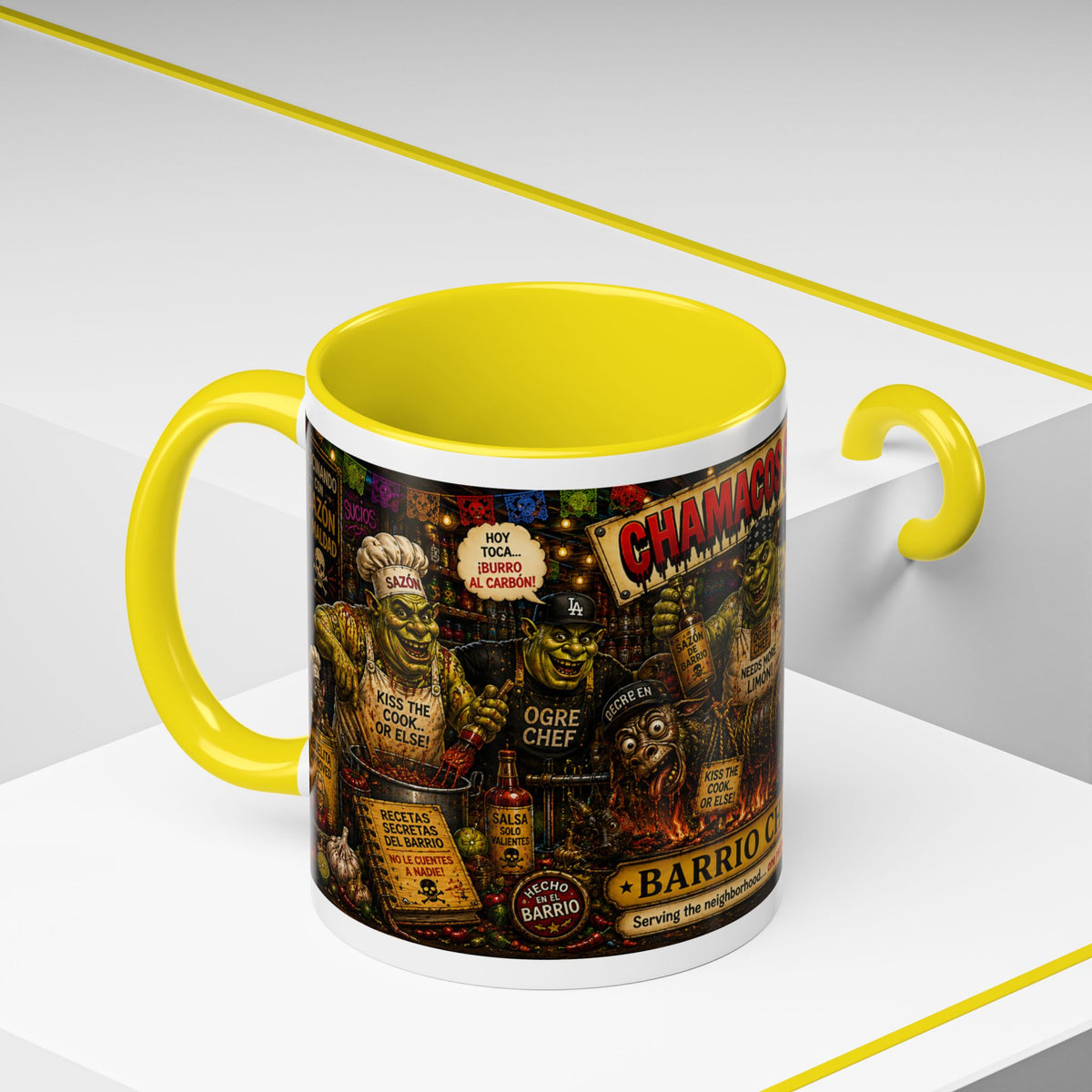 Barrio Chefs – Chamacos Sucios 11oz & 15oz Coffee Mug