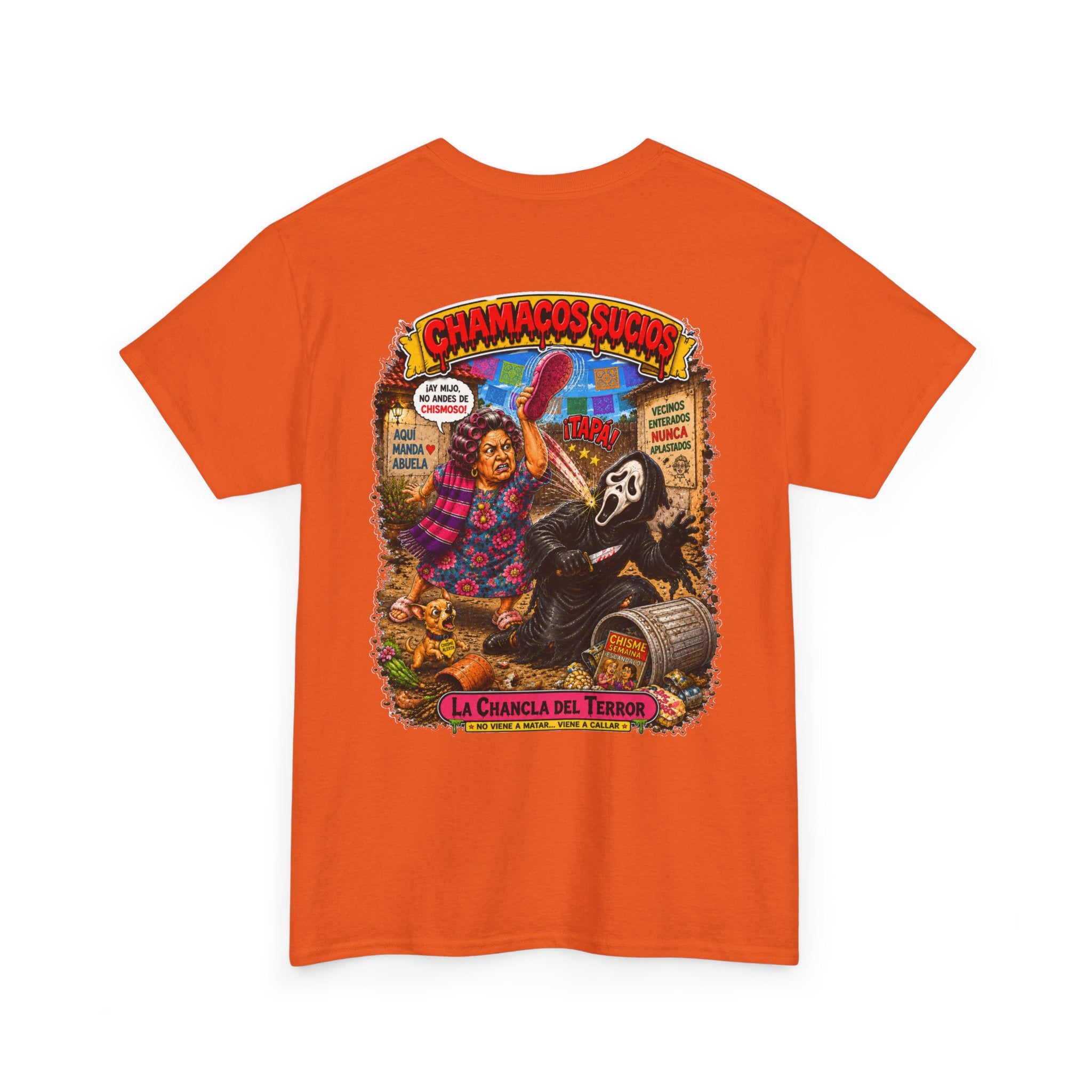 La Chancla del Terror™ | Chamacos Sucios Apparel Edition