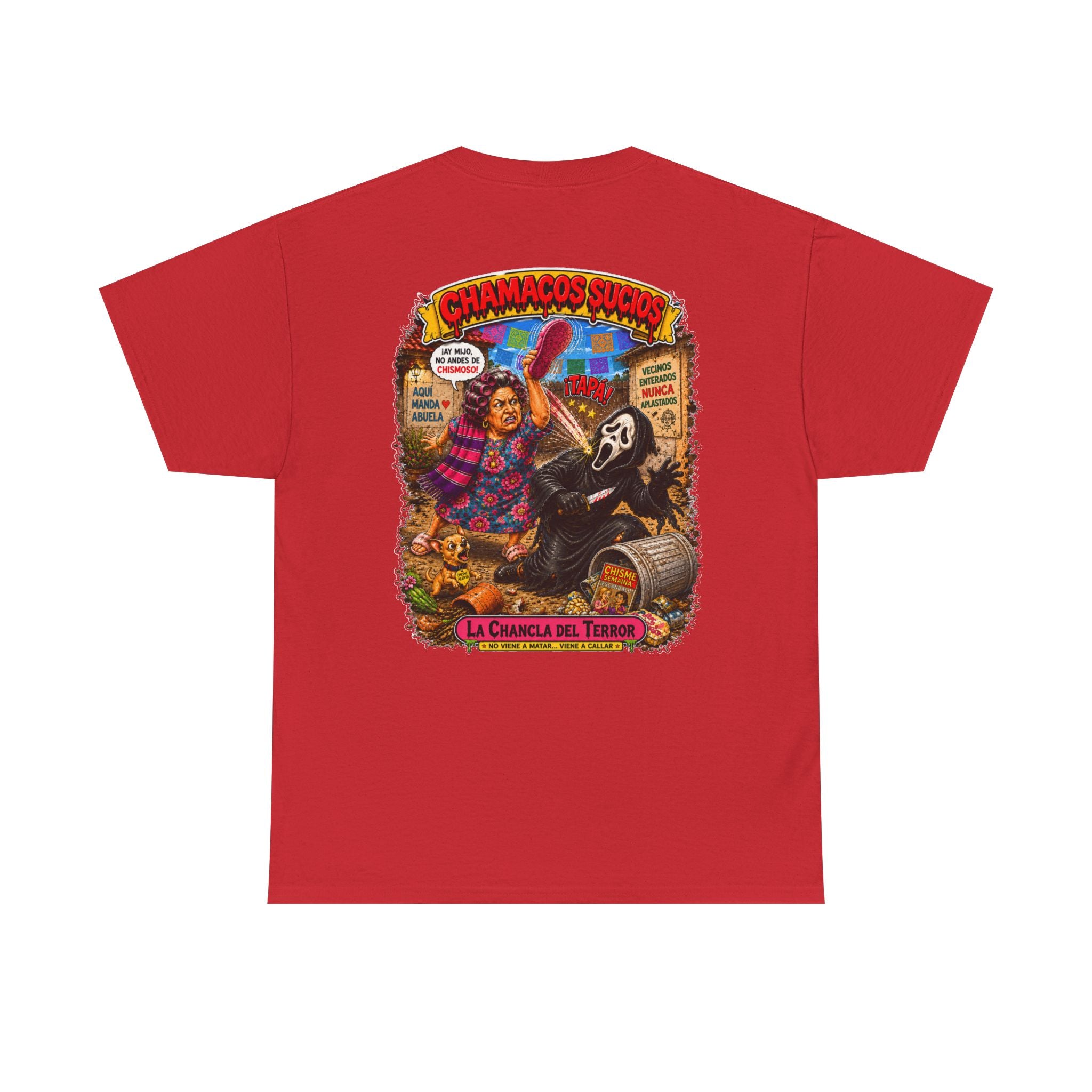 La Chancla del Terror™ | Chamacos Sucios Apparel Edition
