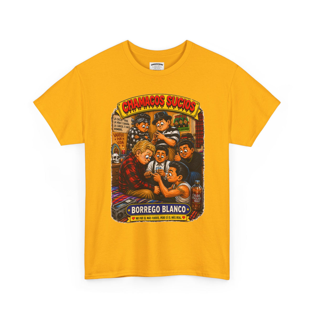 Borrego Blanco™ | Chamacos Sucios Apparel Edition