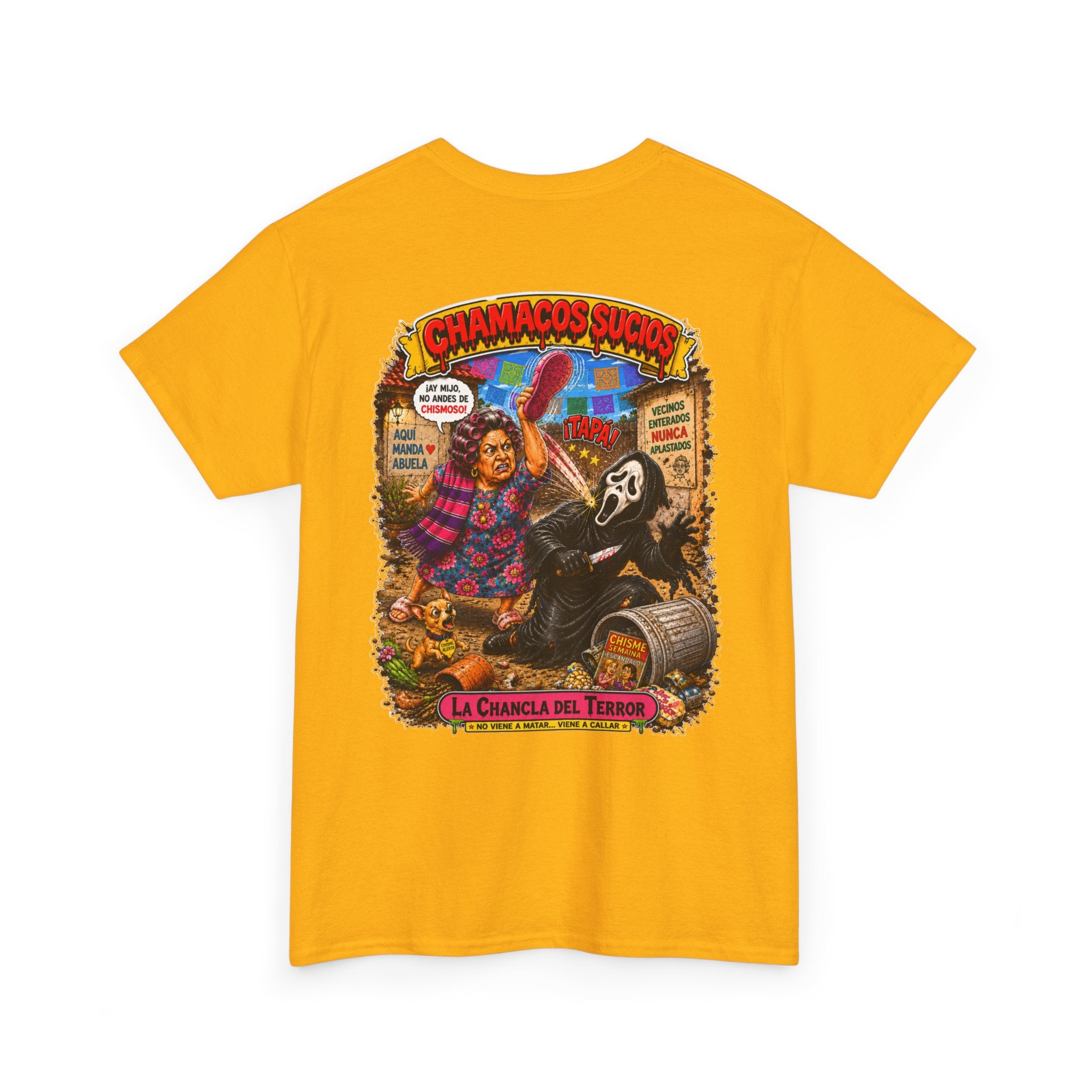 La Chancla del Terror™ | Chamacos Sucios Apparel Edition