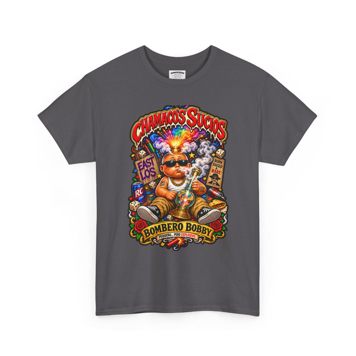 Bombero Bobby™ – Chamacos Sucios™ Apparel Edition
