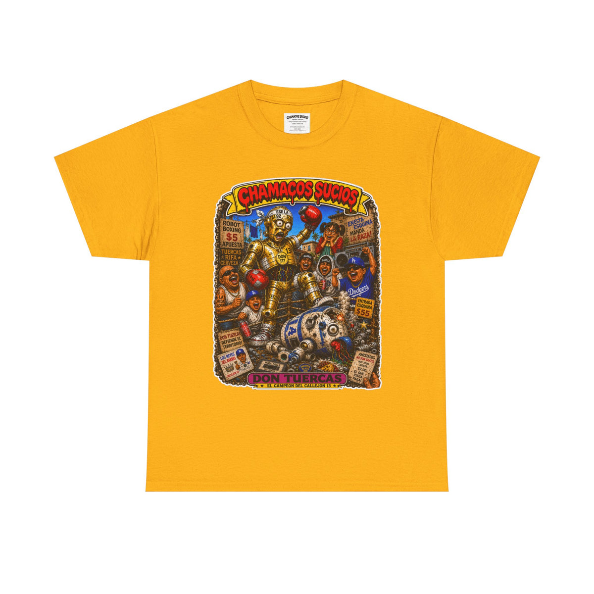 Don Tuercas™ | Chamacos Sucios Apparel Edition