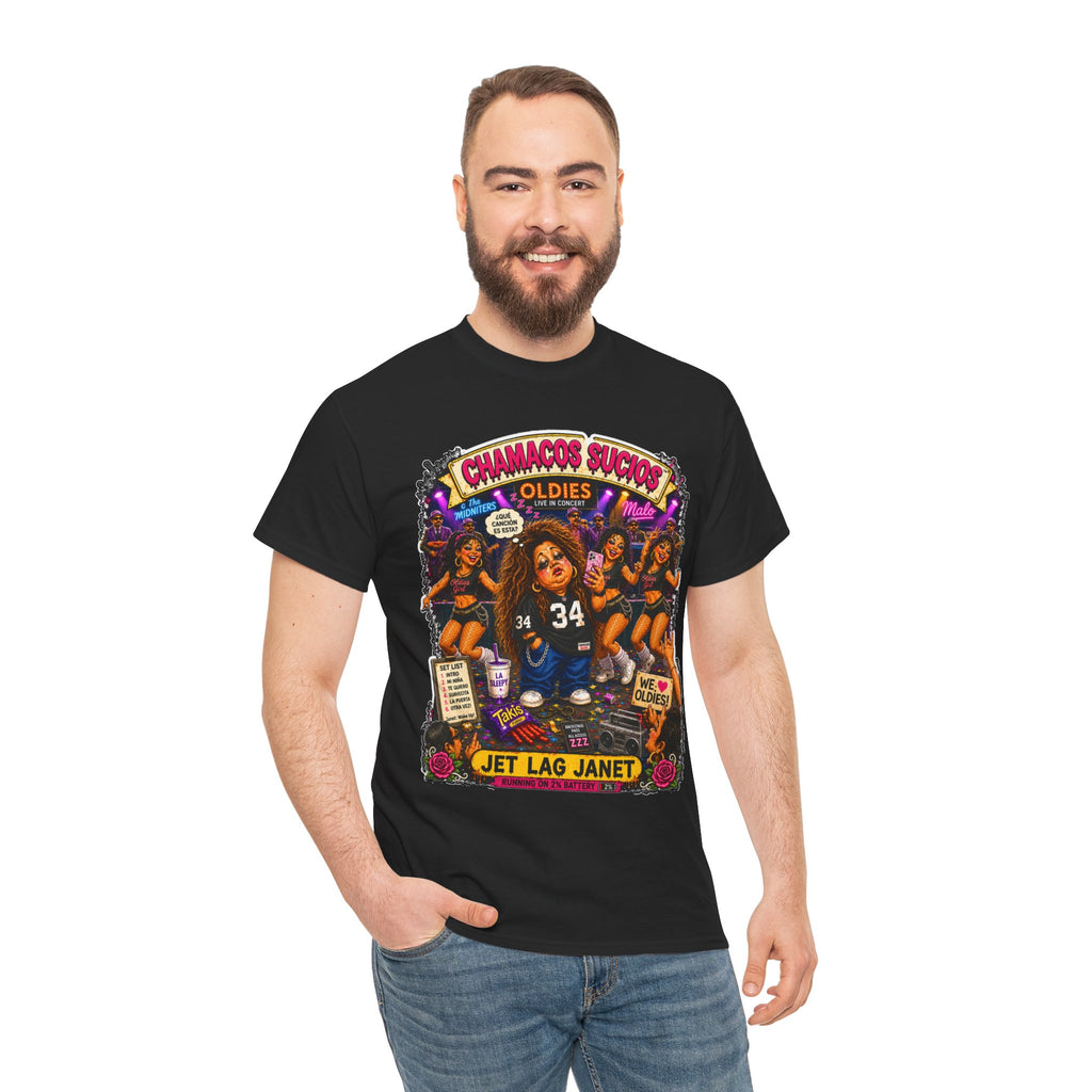 Jet Lag Janet™ | Chamacos Sucios Apparel Edition